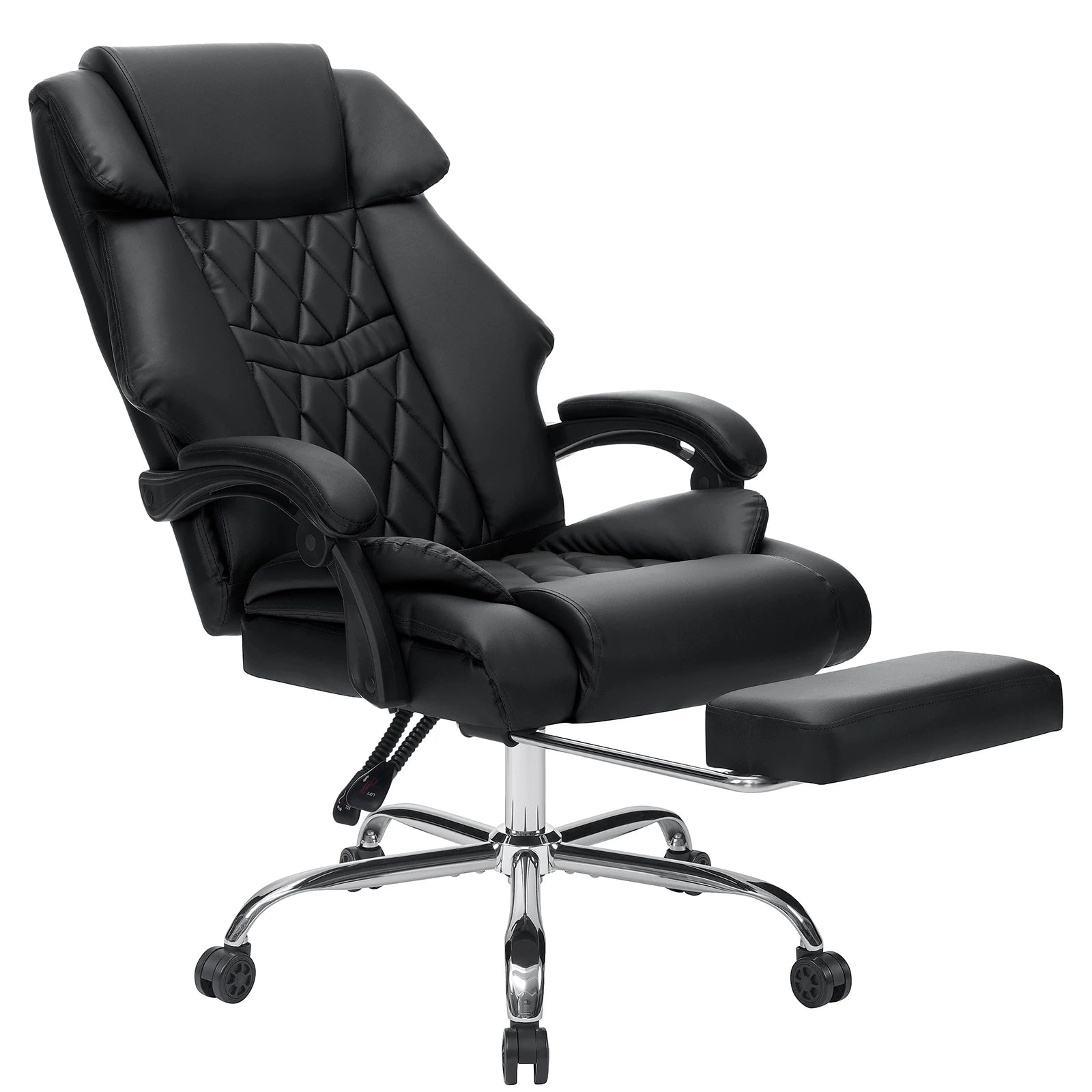 Executive Massage Office Chair – High Back with Footrest