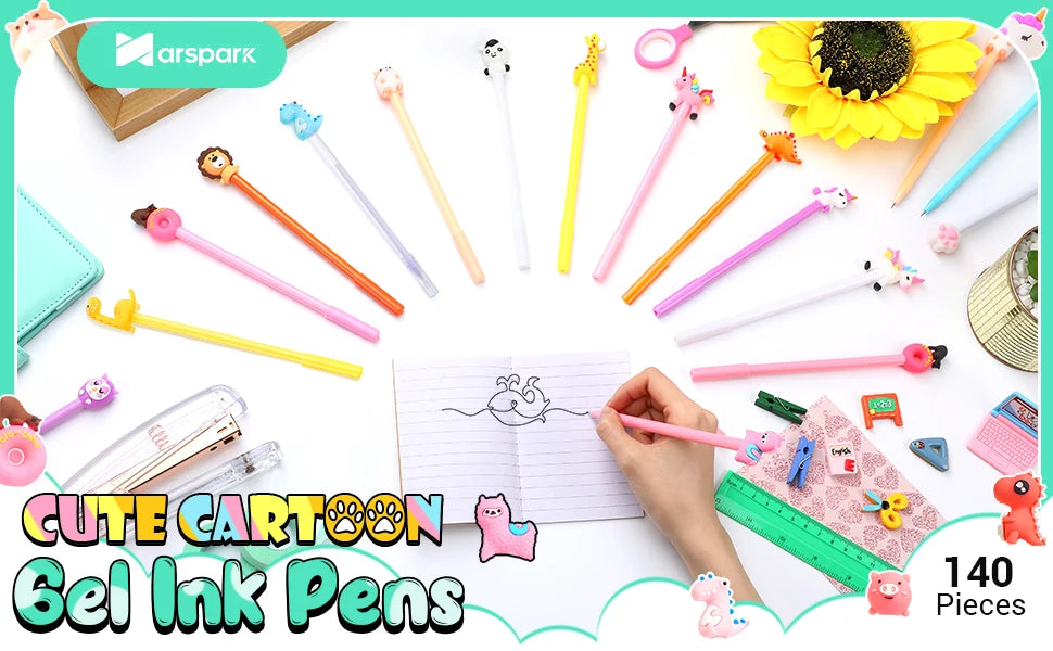 50 Pcs Mixed Gel Ink Pens