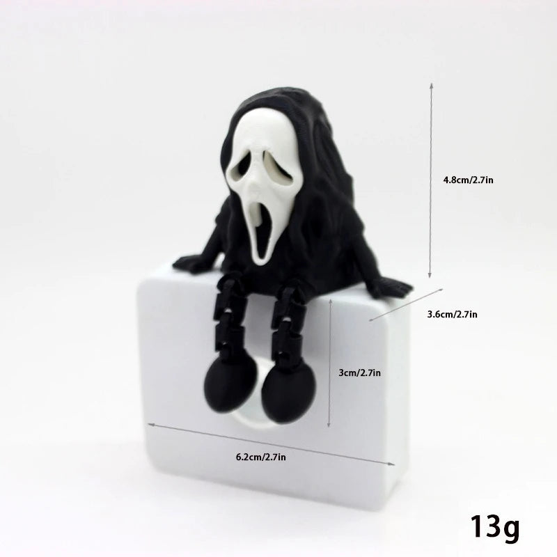 Halloween Choir Ghost & Pumpkin Man Figurine