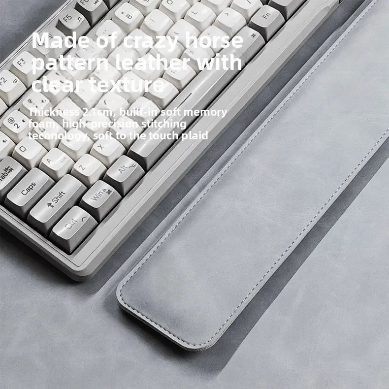 Large PU Leather Desk Pad Set with Mouse Wrist Guard