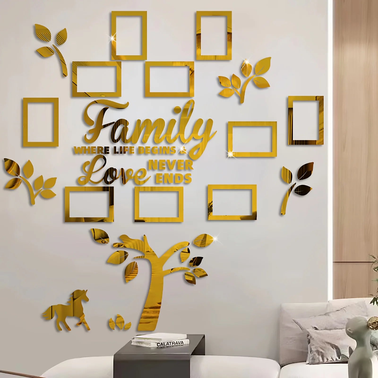 3D Acrylic Wall Photo Frame Set