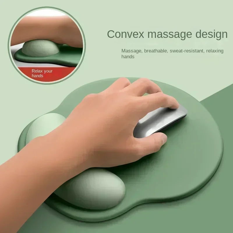 Silicone Mouse Pad with Wrist Support