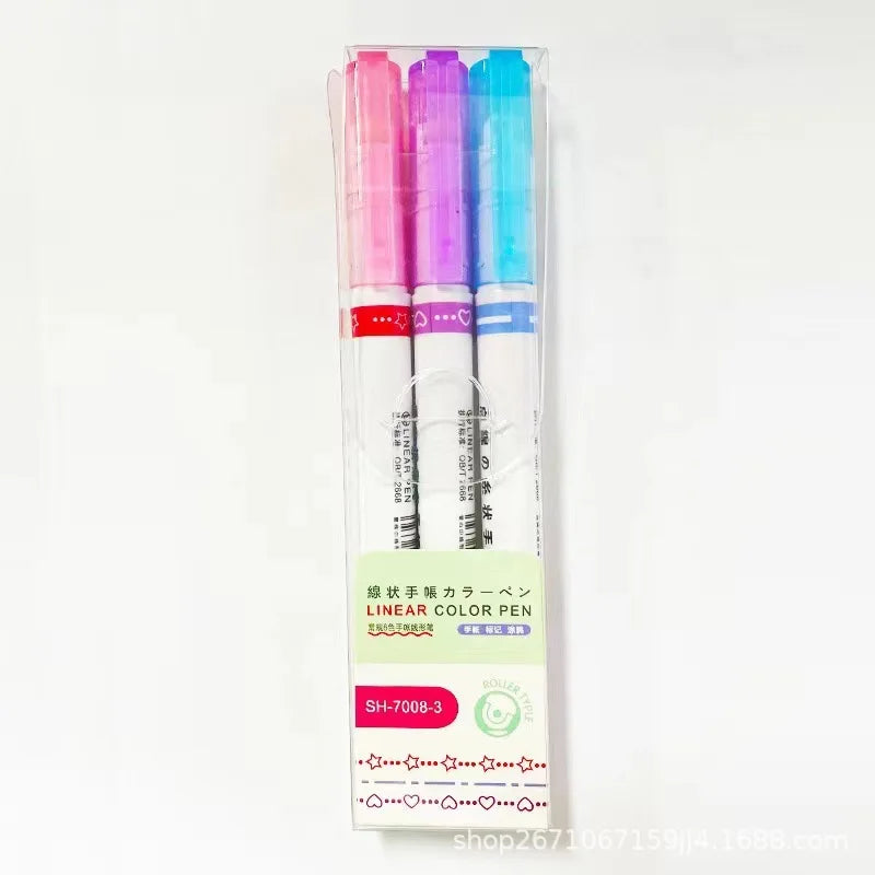Zoecor Kawaii Highlighter Pen Set