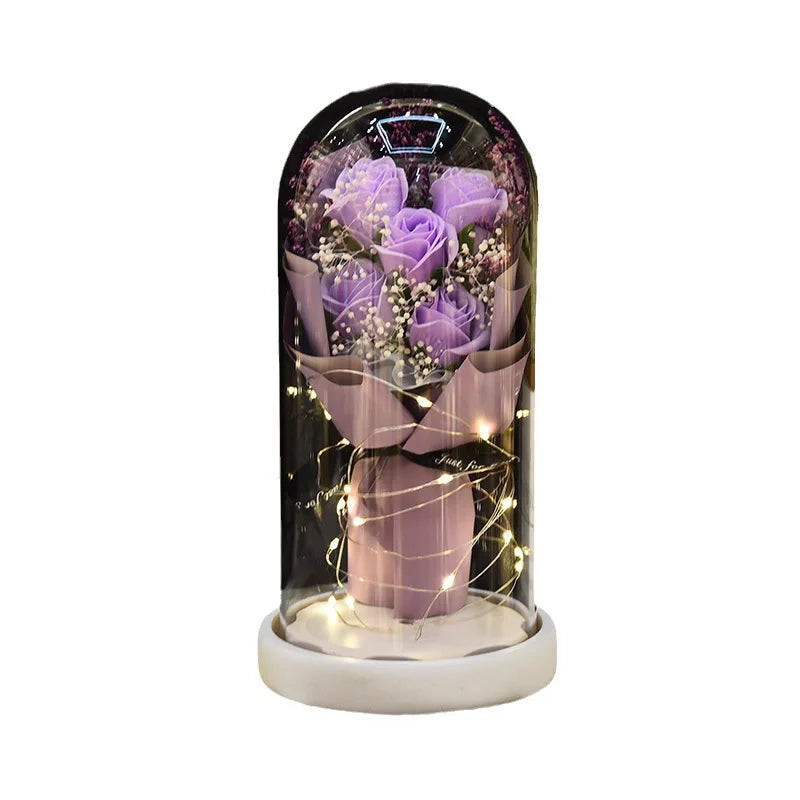 Eternal Rose LED Light Flower Gift