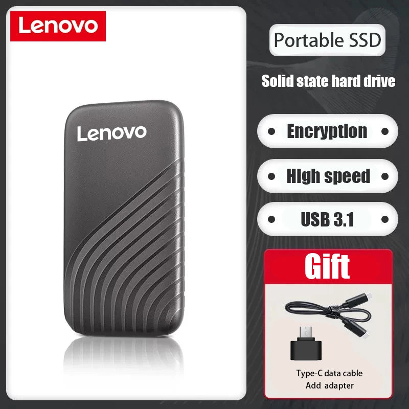Lenovo High-Speed Portable SSD