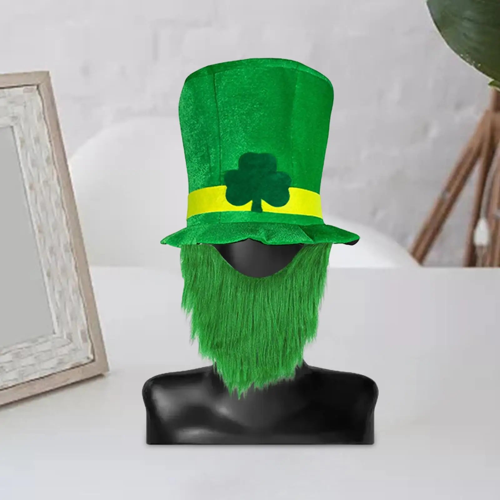 St. Patrick's Day Leprechaun Hat with Beard