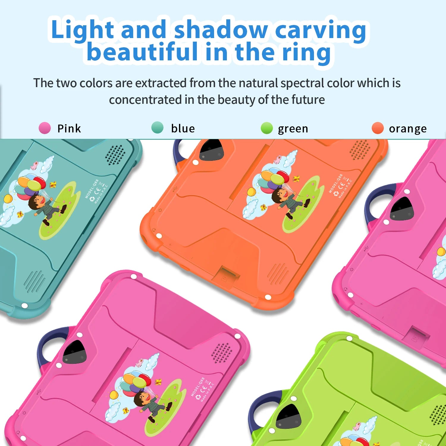 New Cartoon Pattern Kids Tablet: