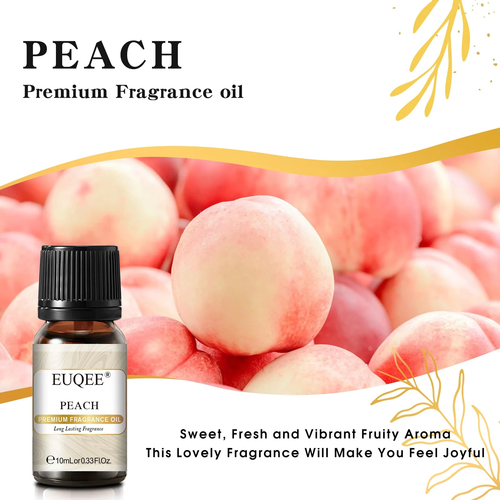 EUQEE 10ml Fruit Fragrance Oil