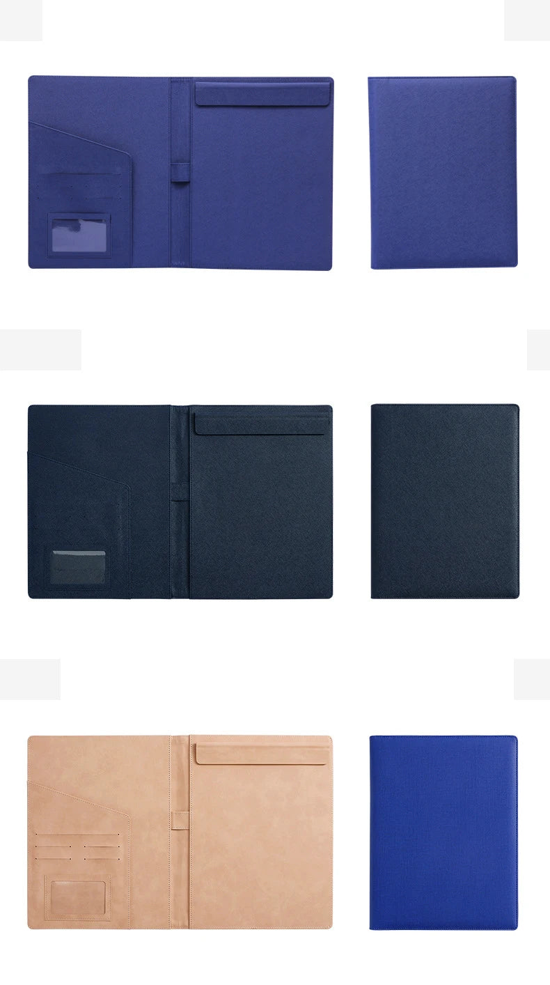 Personalized PU Leather Conference Folder