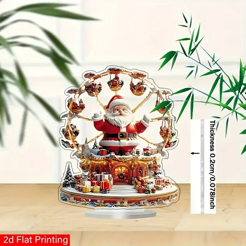Bohemian Santa Claus Desktop Decoration