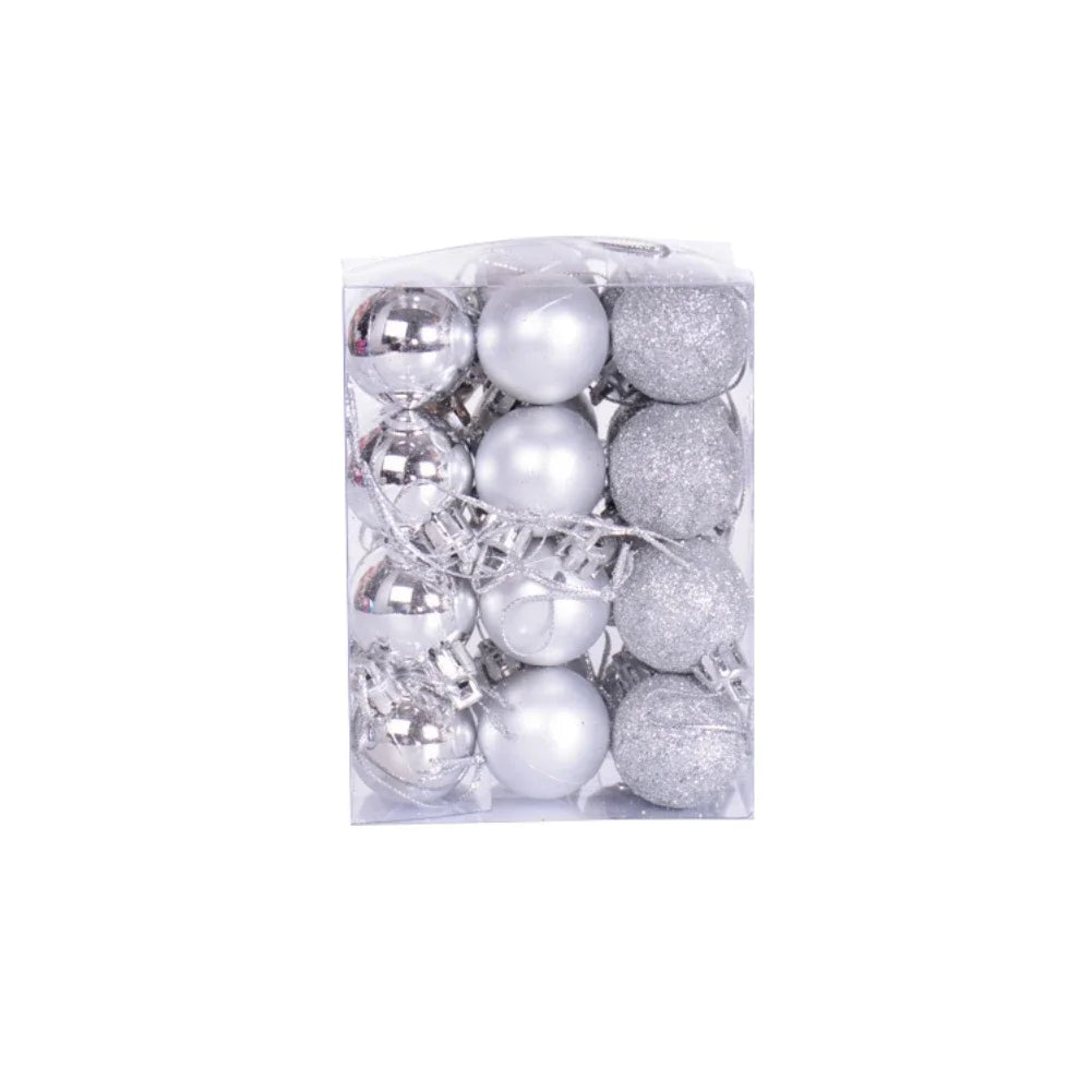 24PCS Christmas Tree Ball Ornaments