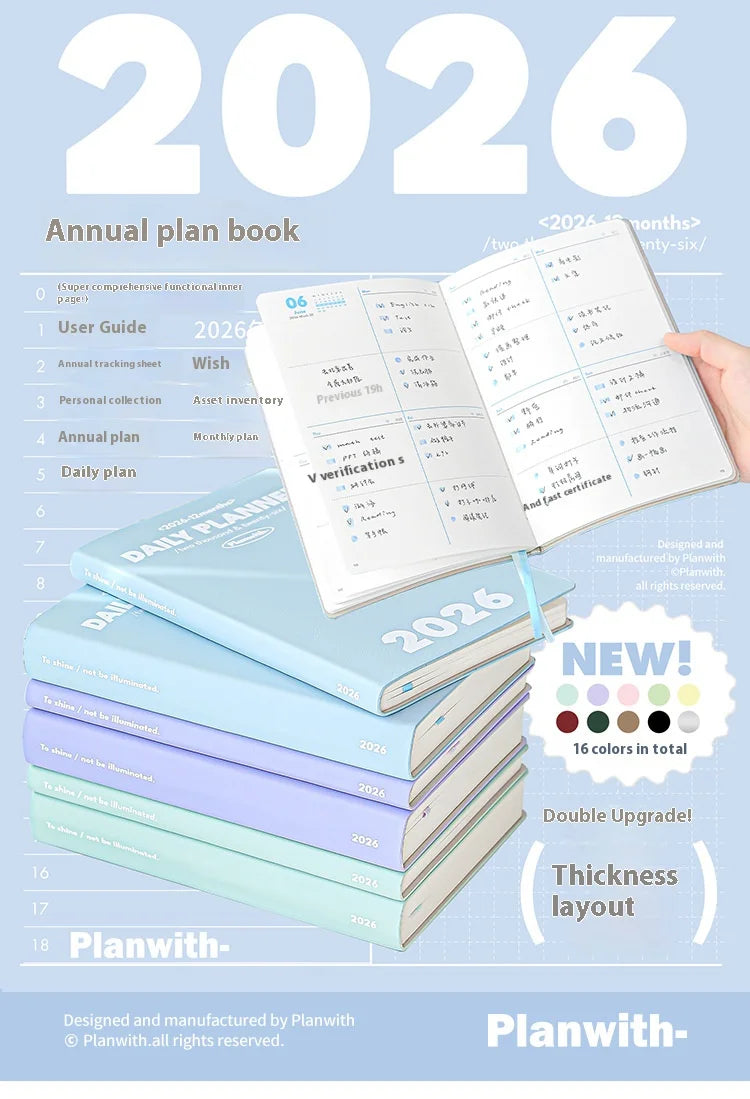 2026 Agenda Planner