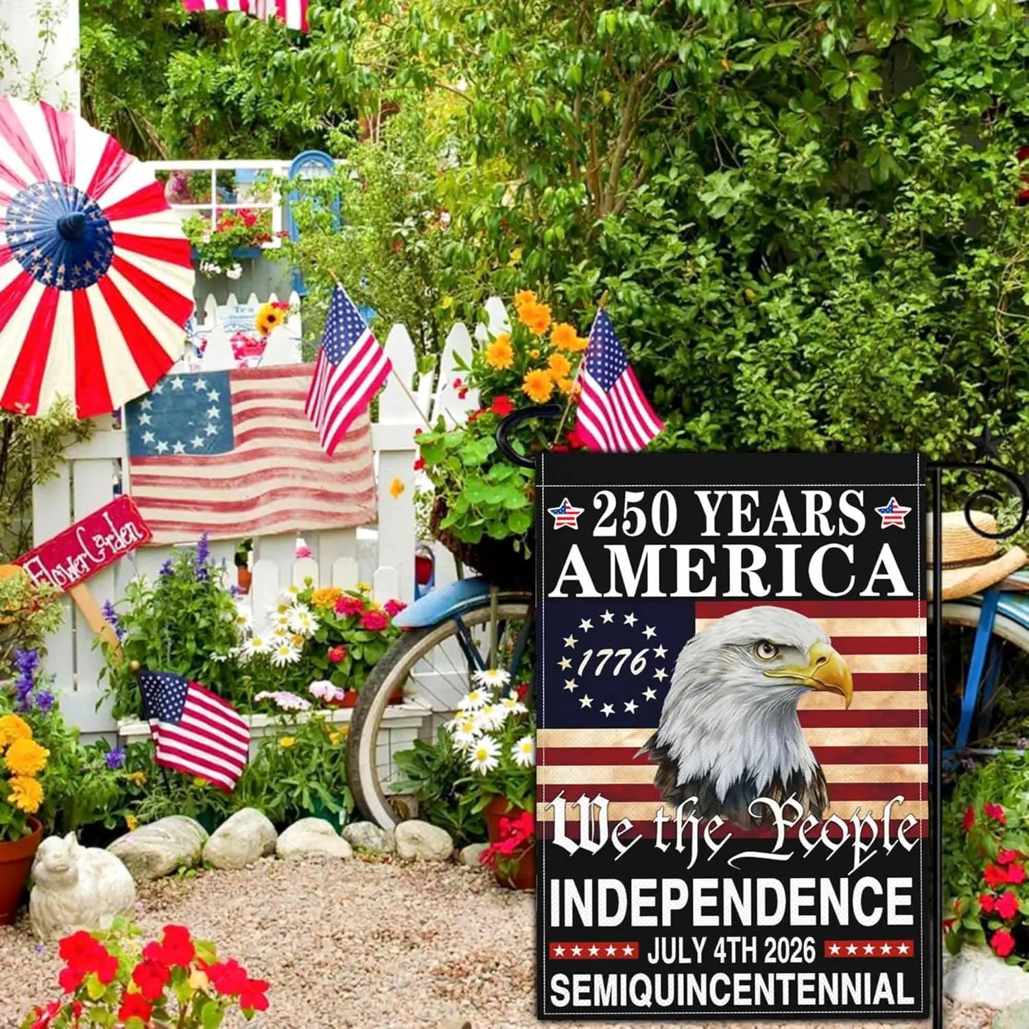 250th USA Patriotic Flag
