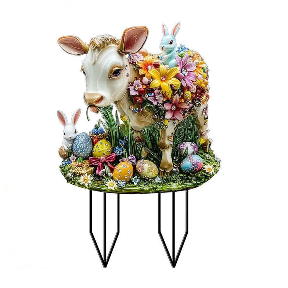 Easter Acrylic Garden Sign
