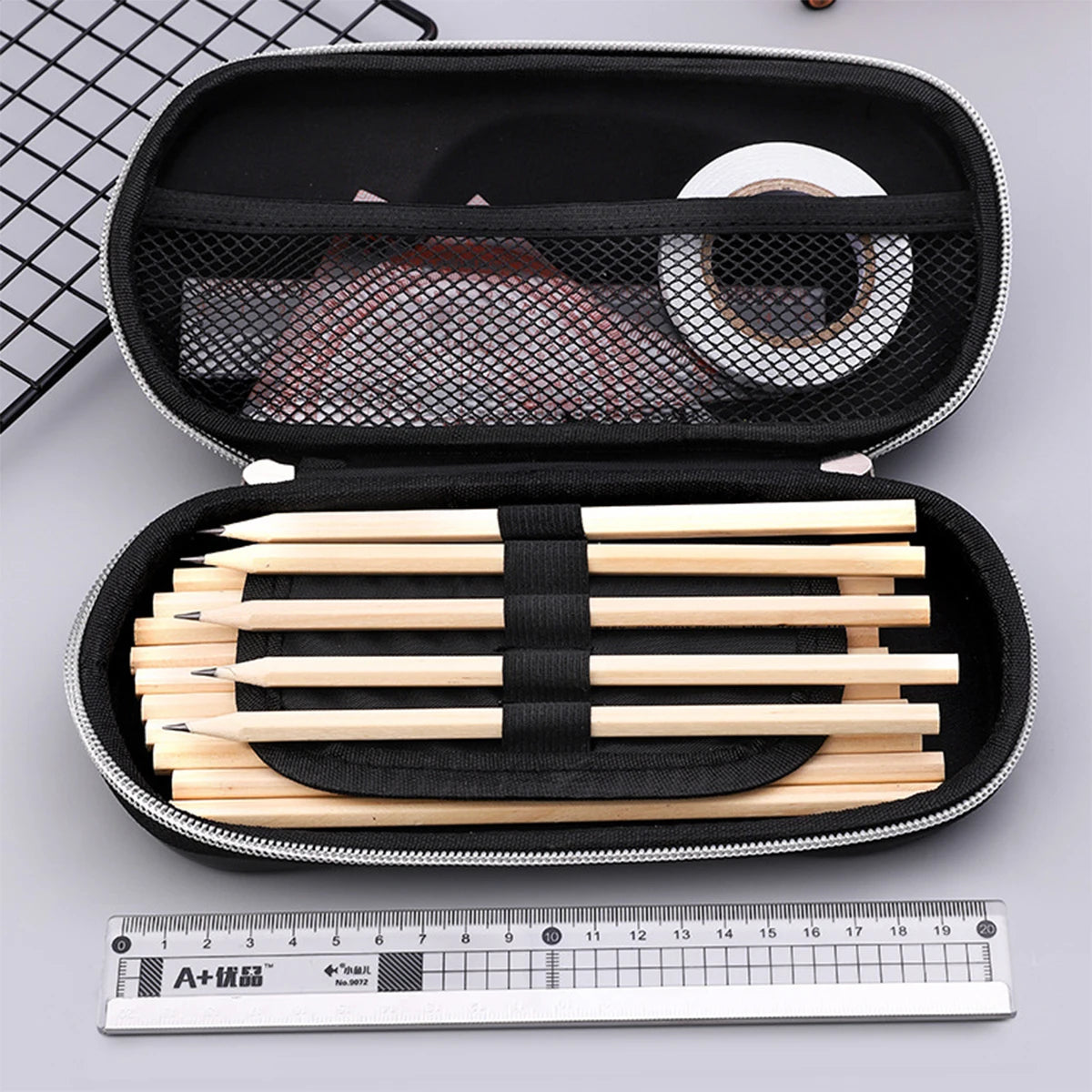 3D Cartoon Car Pencil Case