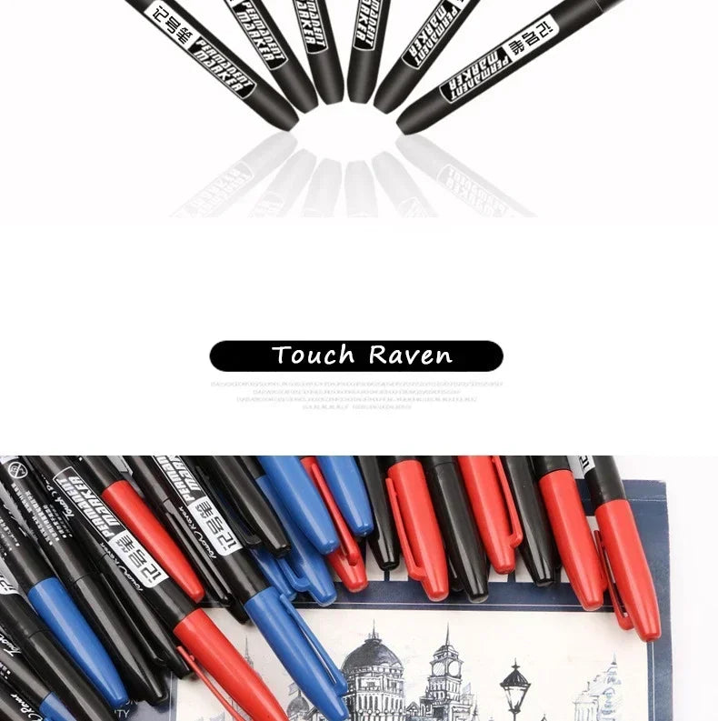 6PCS Permanent Marker Pens