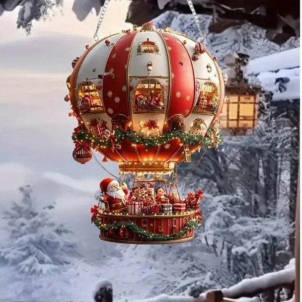 Acrylic Santa Wall Decoration