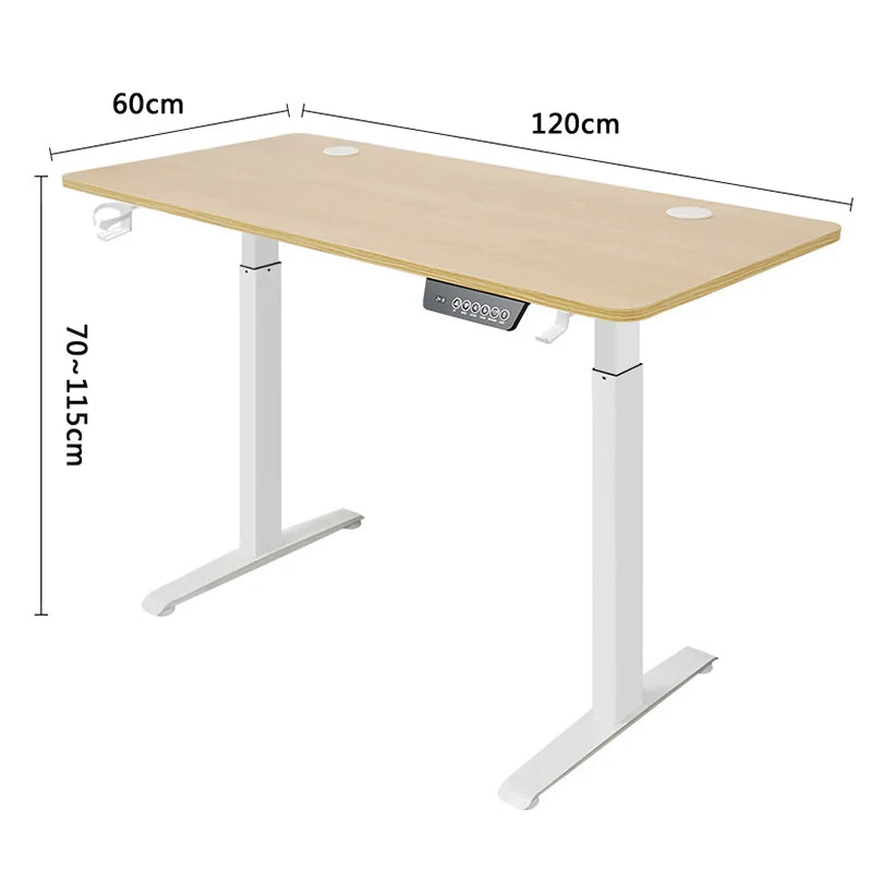 EleElectric Height Adjustable Sit-Stand Deskctric Height Adjustable Desk – Sit-Stand Computer Table for Home Office