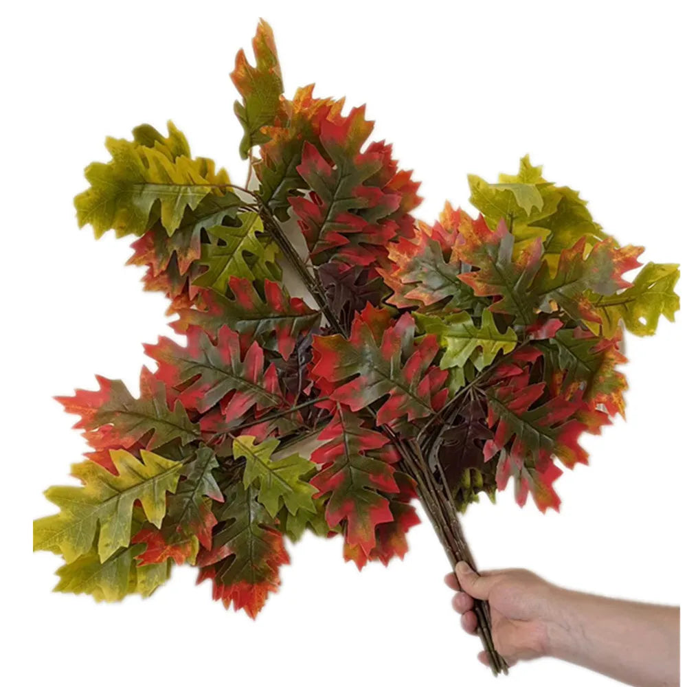 12PCS Artificial Oak Tree Branches