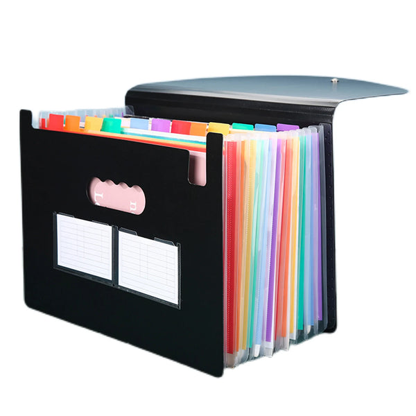 A4 Paper Organizer – 13/25-Pocket Expanding File Folder