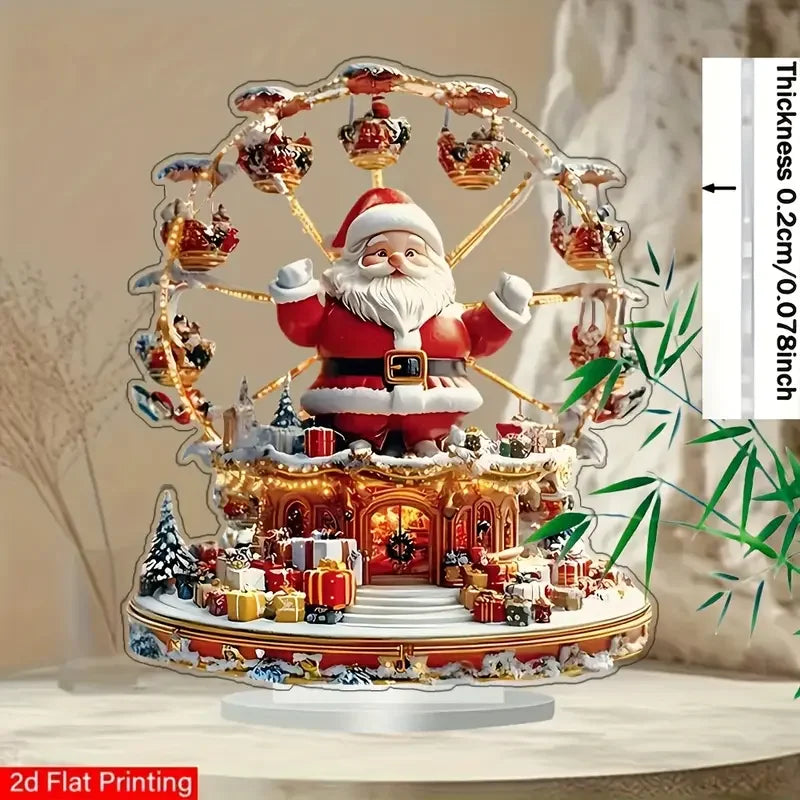 Bohemian Santa Claus Desktop Decoration