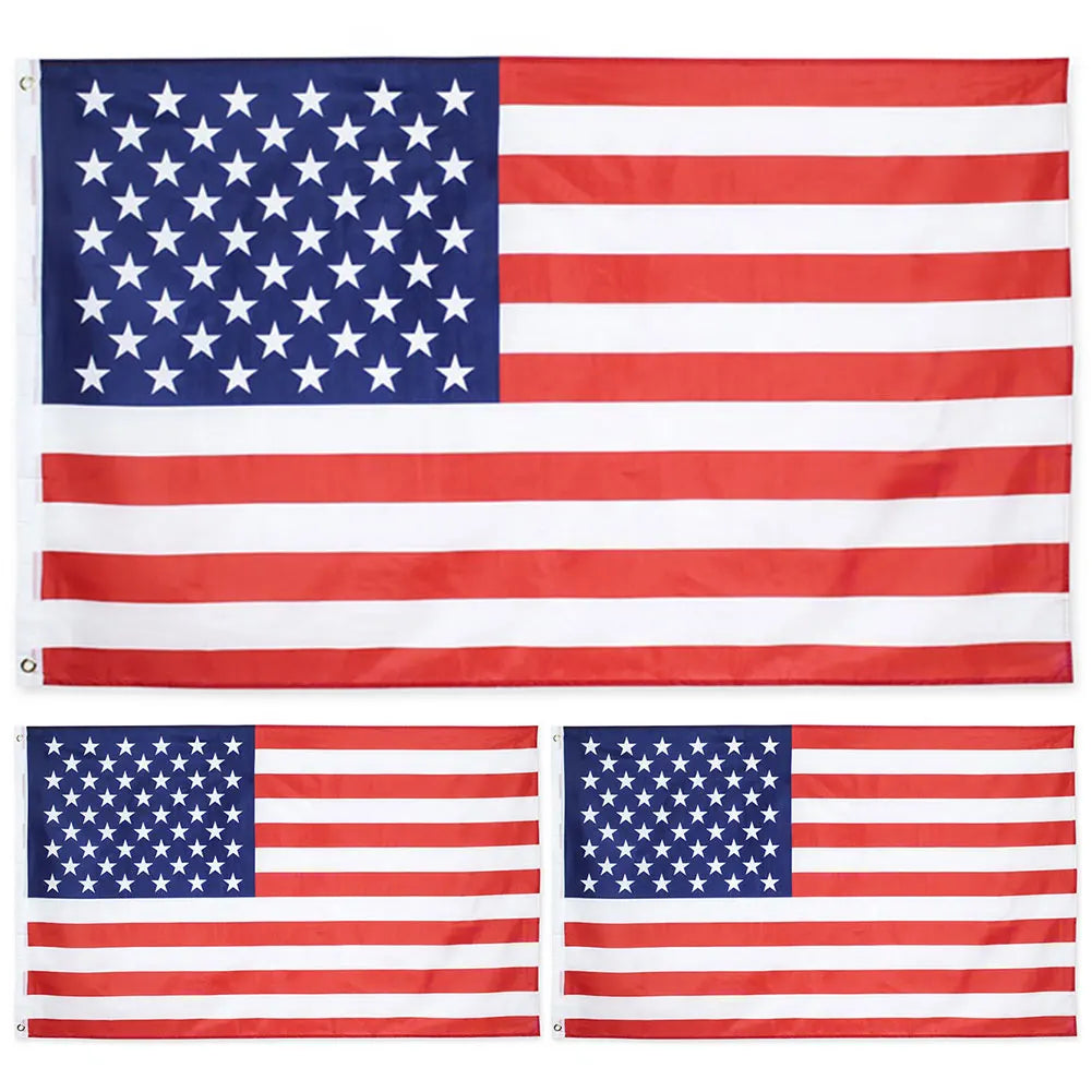 Polyester USA Flag 90x150cm