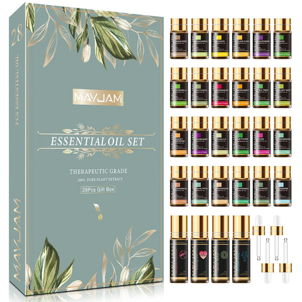 MAYJAM 28-Piece Essential Oils Gift Set