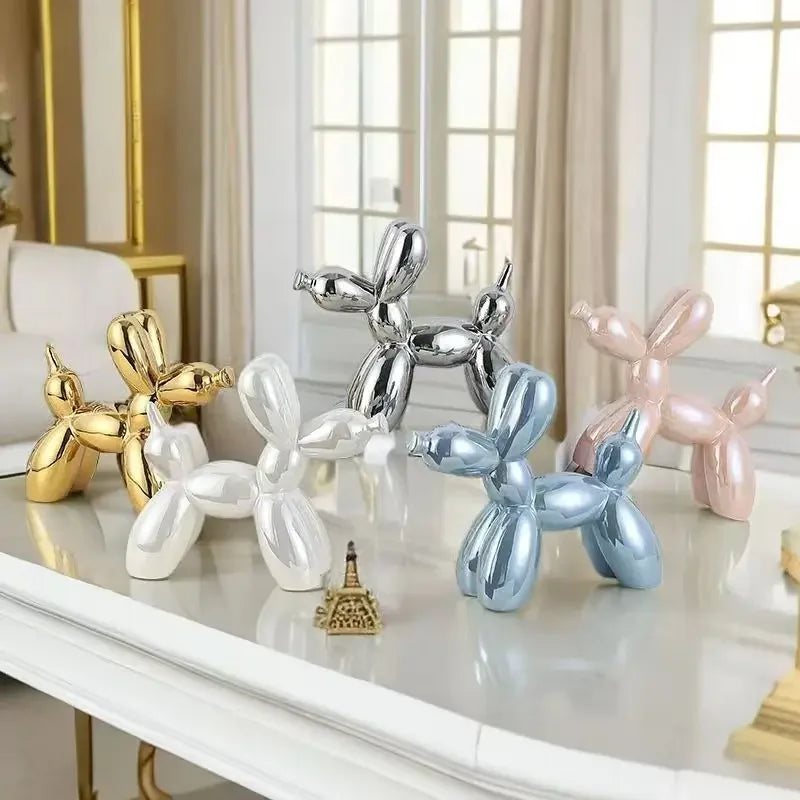 Abstract Home Decor Ceramic Balloon Dog