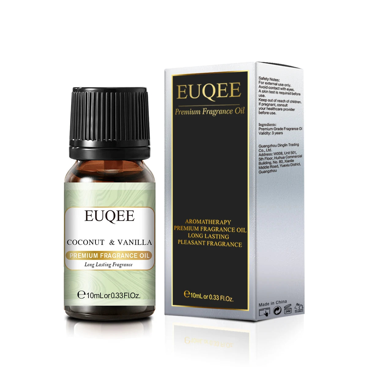 EUQEE 10ML Coconut Vanilla Fragrance Oil