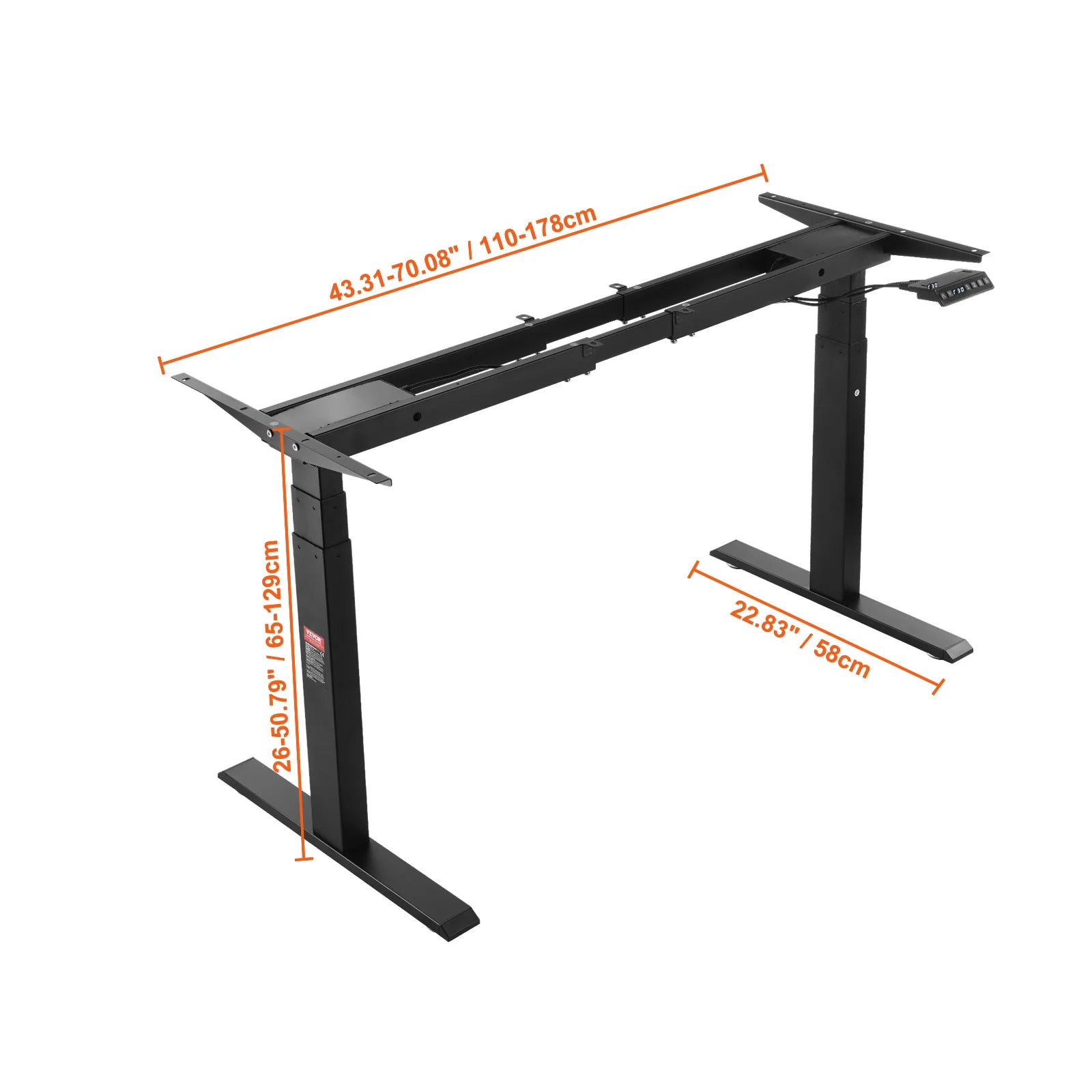 SucceBuy Electric Standing Desk Frame –