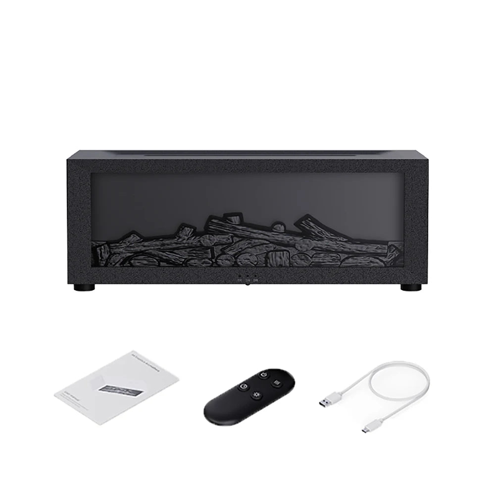 Essential Oil Humidifier Flame with Remote