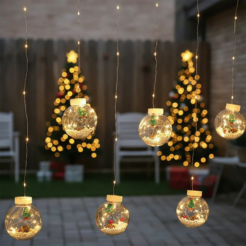 Wish Ball Curtain LED Fairy Lights
