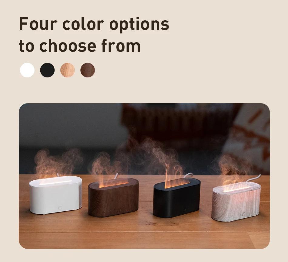 Mini Flame Aromatherapy Humidifier