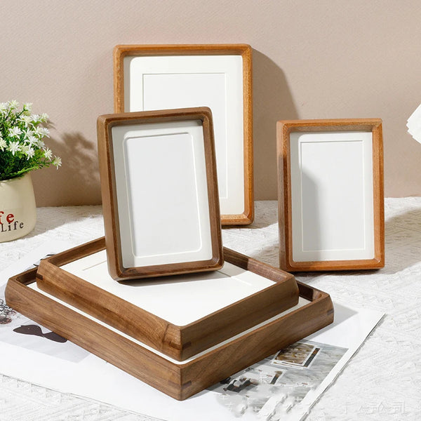 Solid Wood Black Walnut Photo Frame