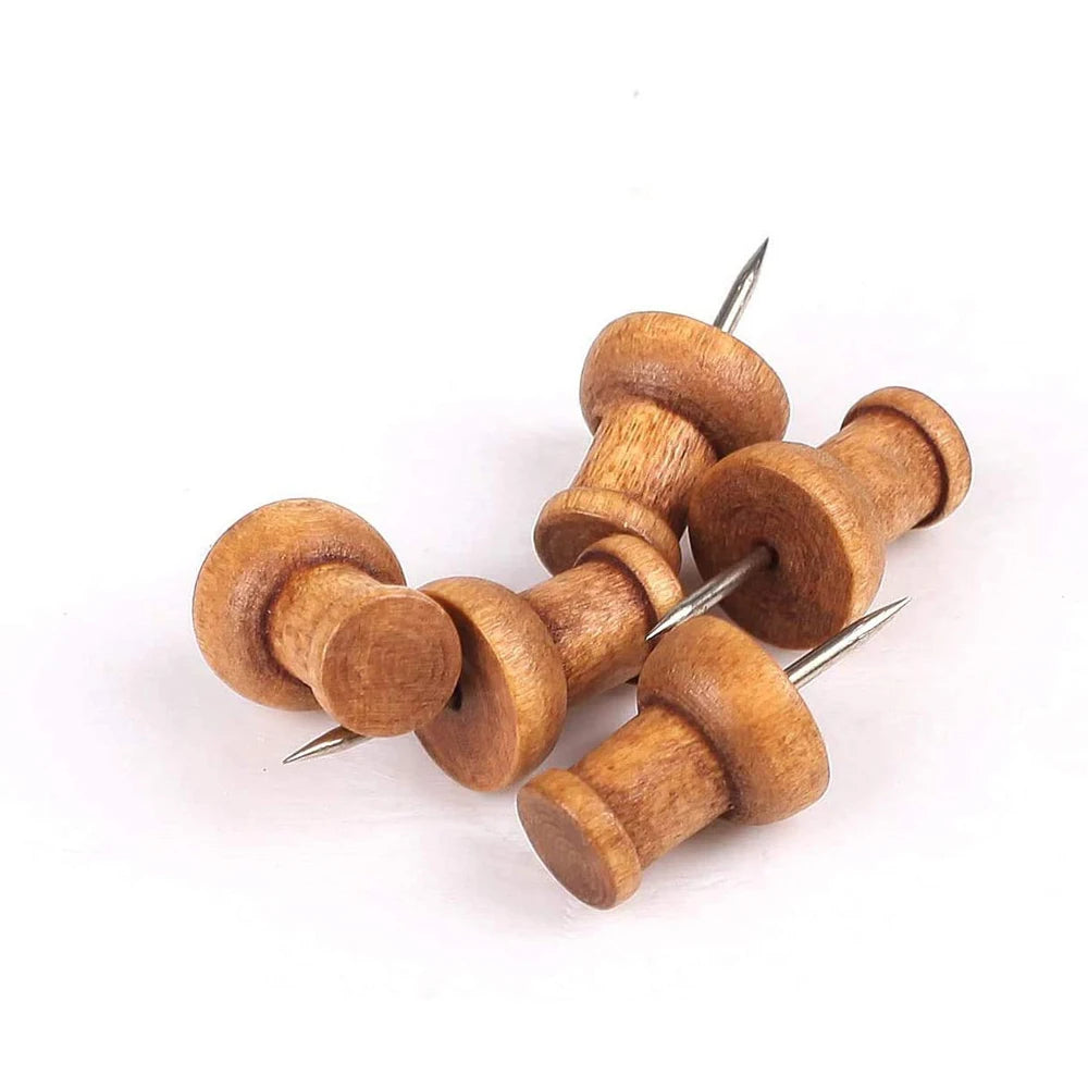 Wooden Push Pins