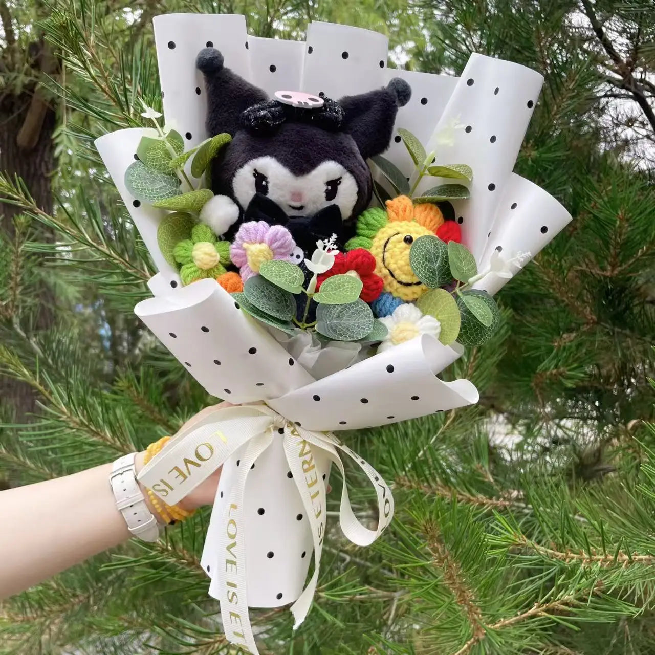 Cartoon Plush Flower Bouquet Gift