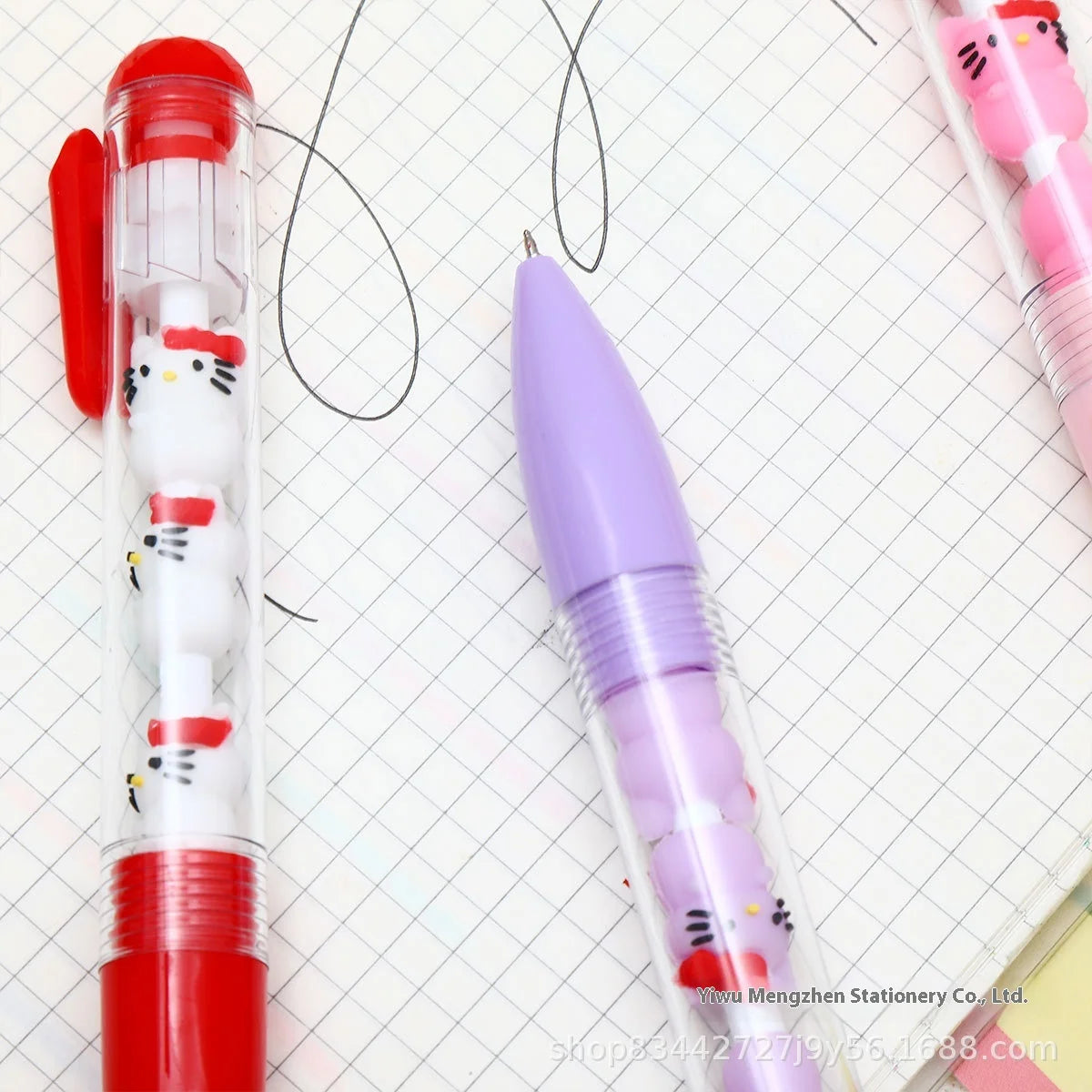 Gel Pen Set – Hello Kitty & Capybara