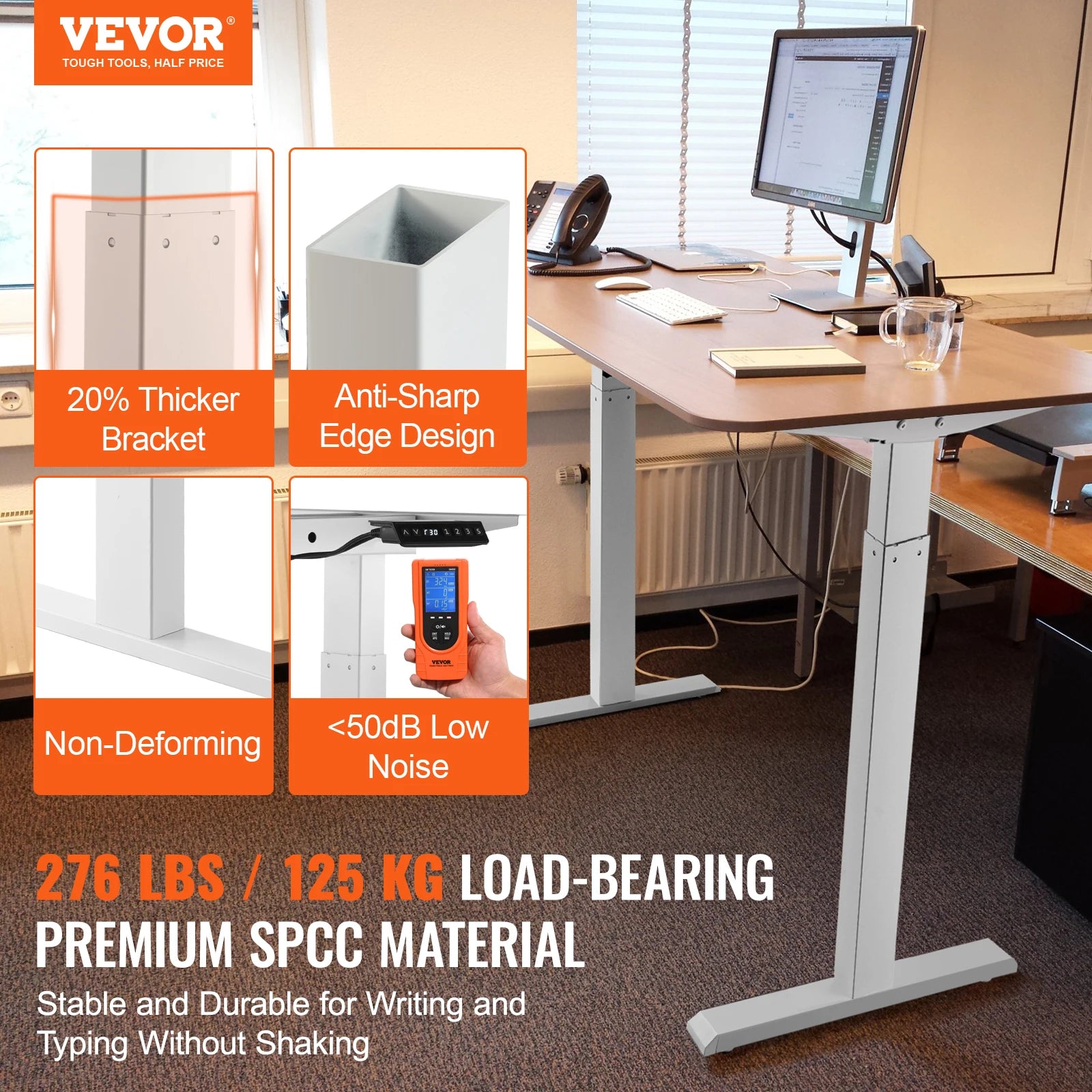 SucceBuy Electric Standing Desk Frame –