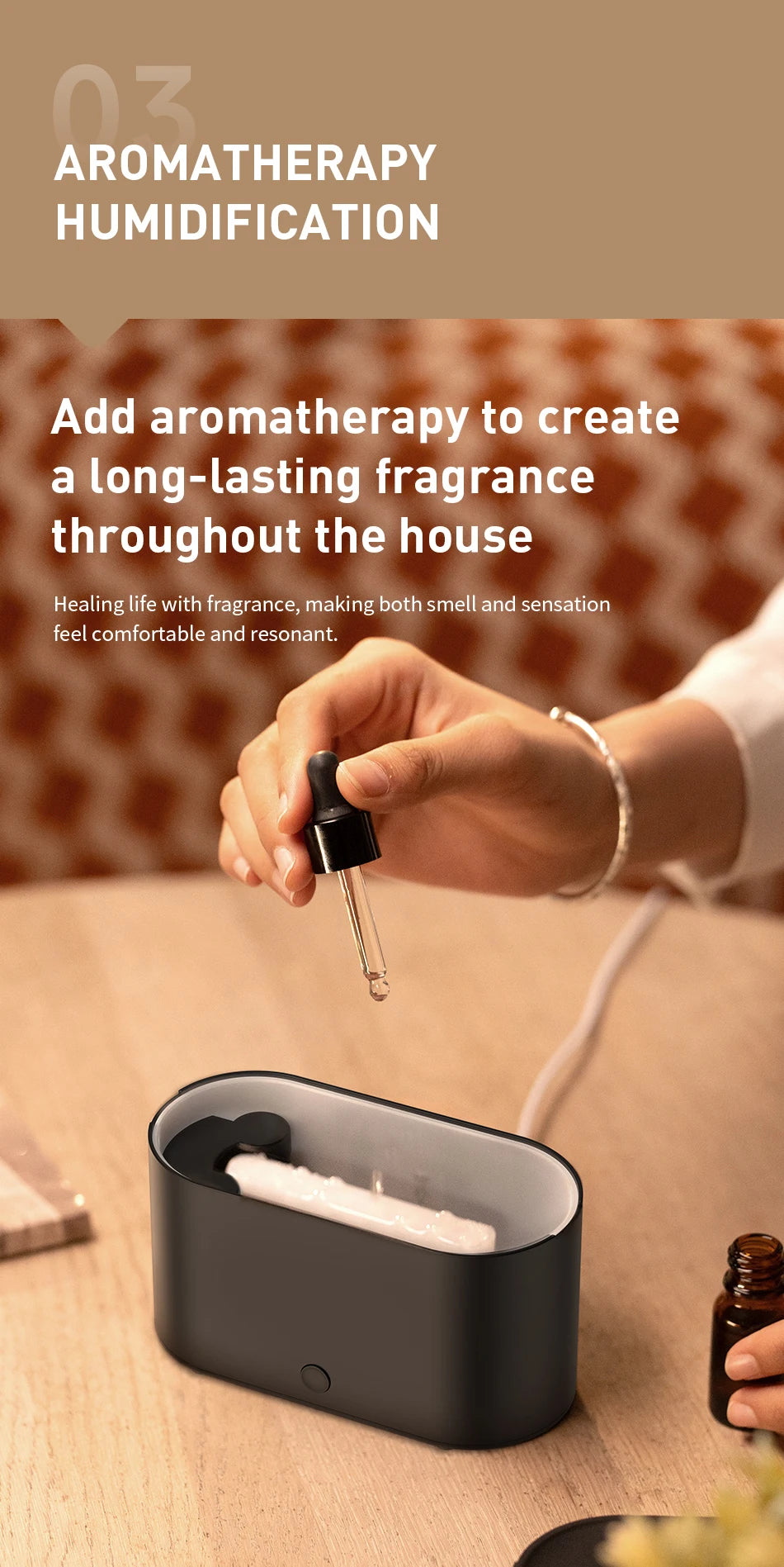 Mini Flame Aromatherapy Humidifier