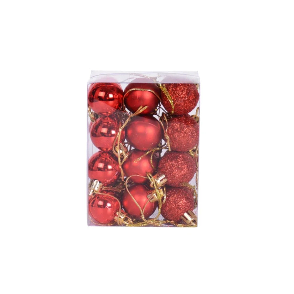 24PCS Christmas Tree Ball Ornaments