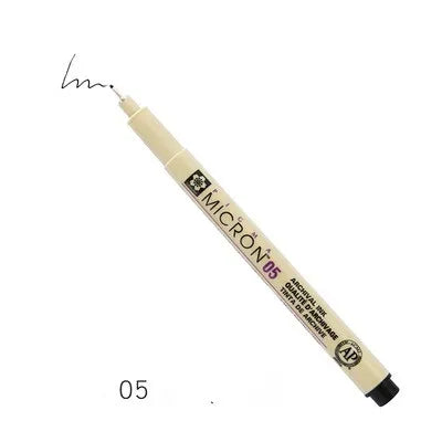Sakura Pigma Micron Fineliner – 1PCS Black Waterproof Drawing Pen