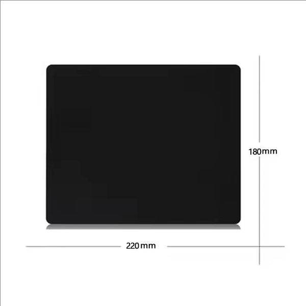 Black Gaming Mouse Pad – Anti-Slip Rubber Office & Esports Mat: