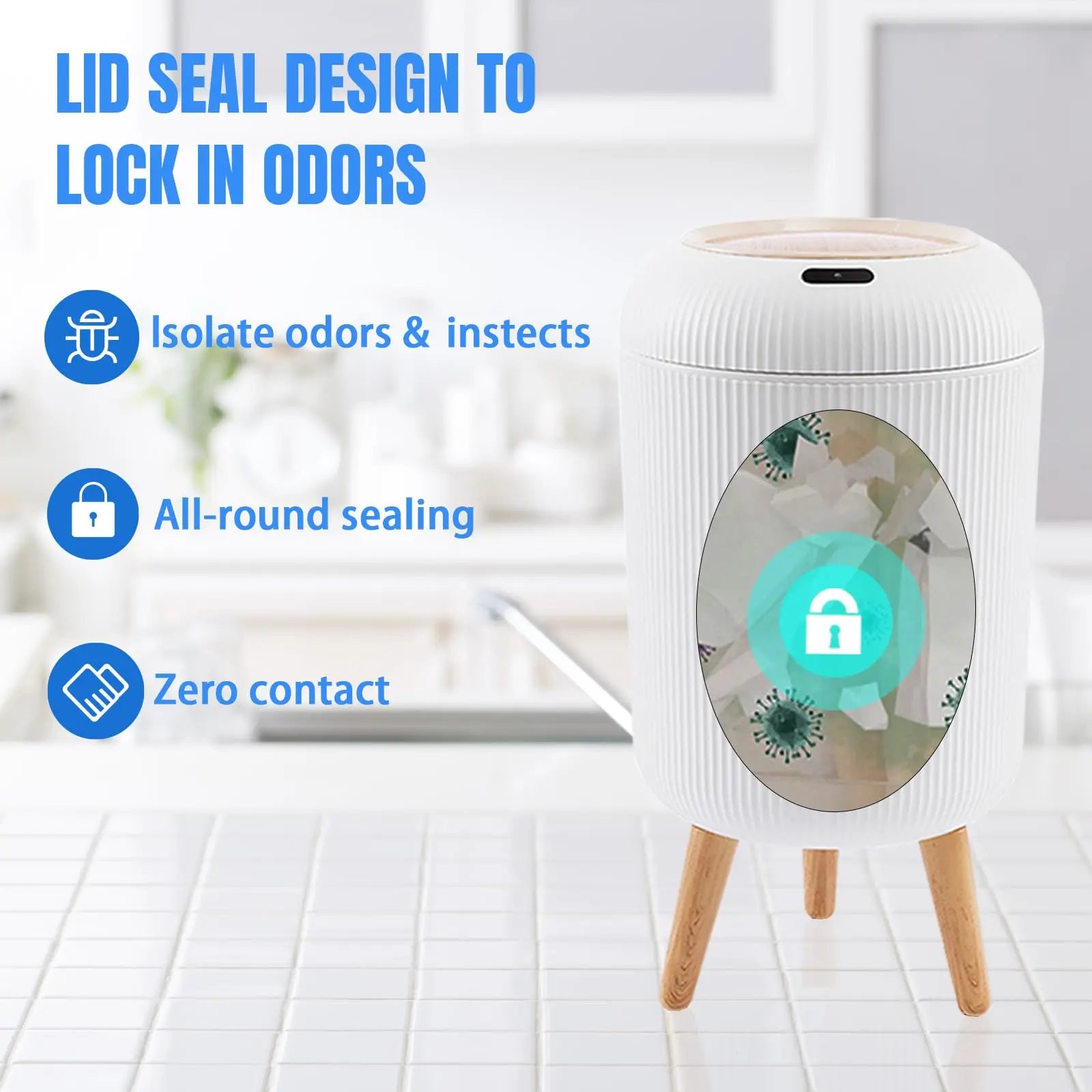 Automatic Motion Sensor Trash Can