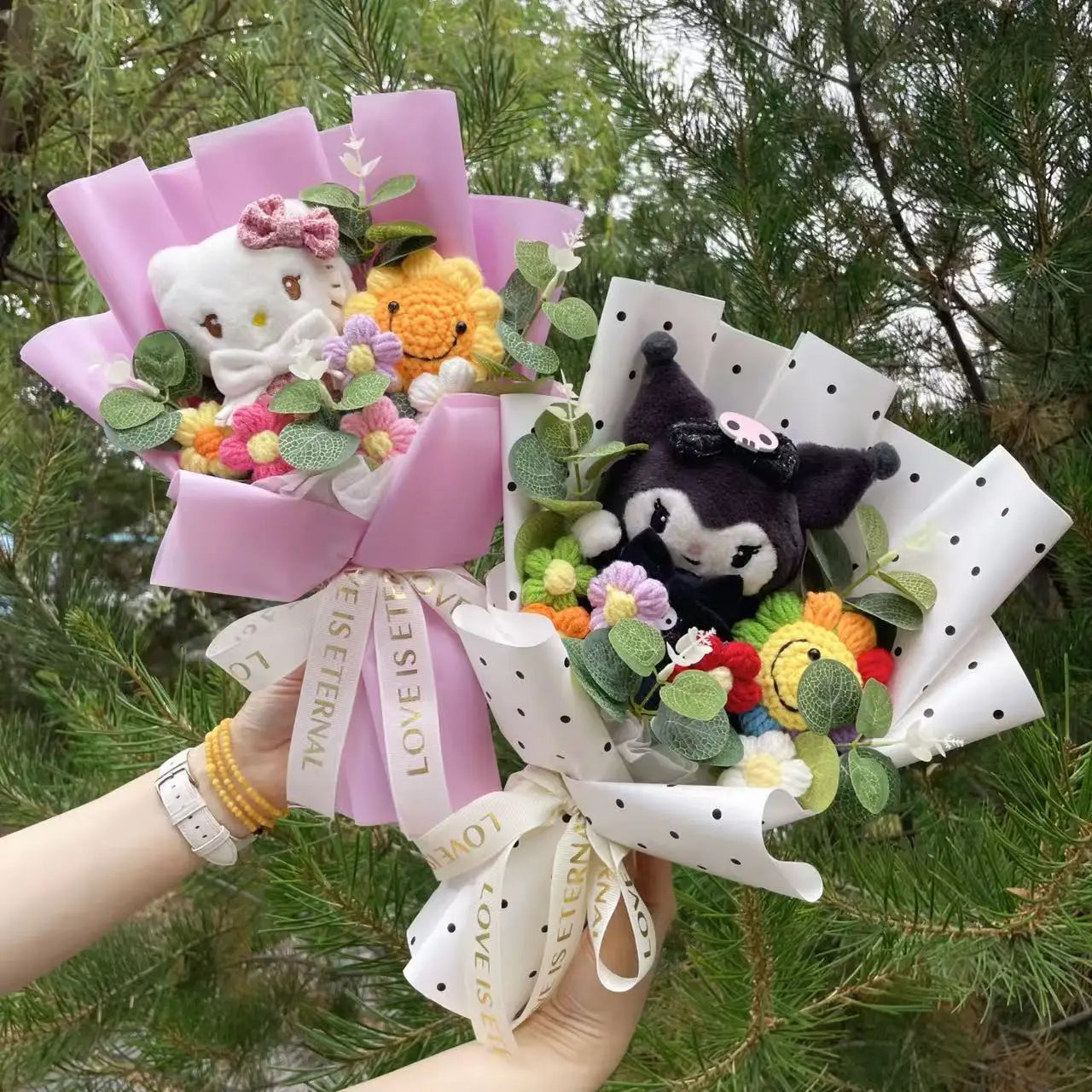 Cartoon Plush Flower Bouquet Gift
