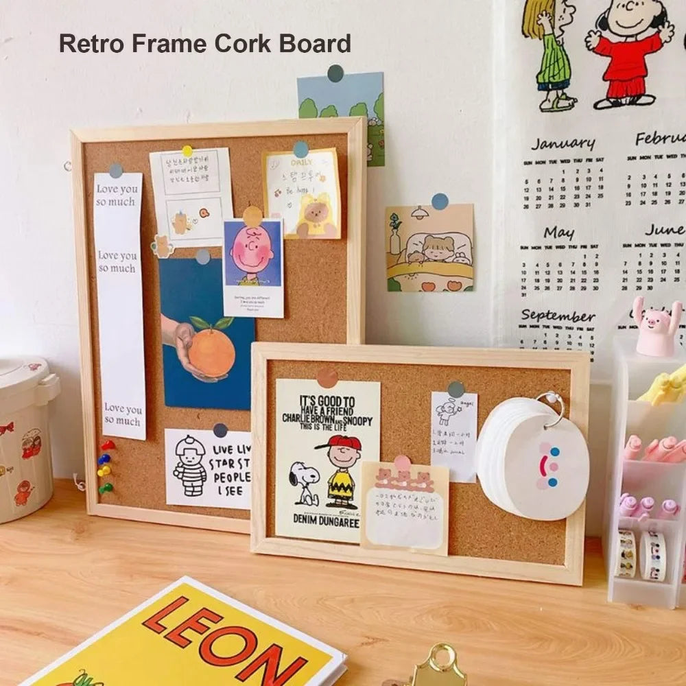 Retro Cork Board – Single & Double