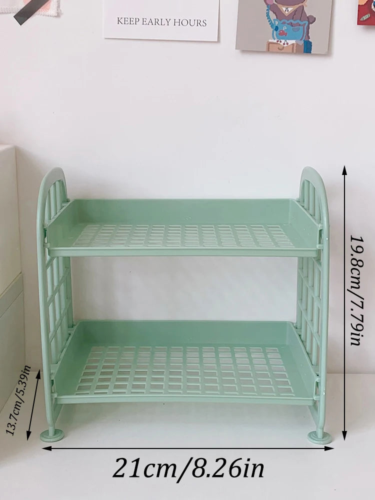 Horizontal Desktop Storage Shelf