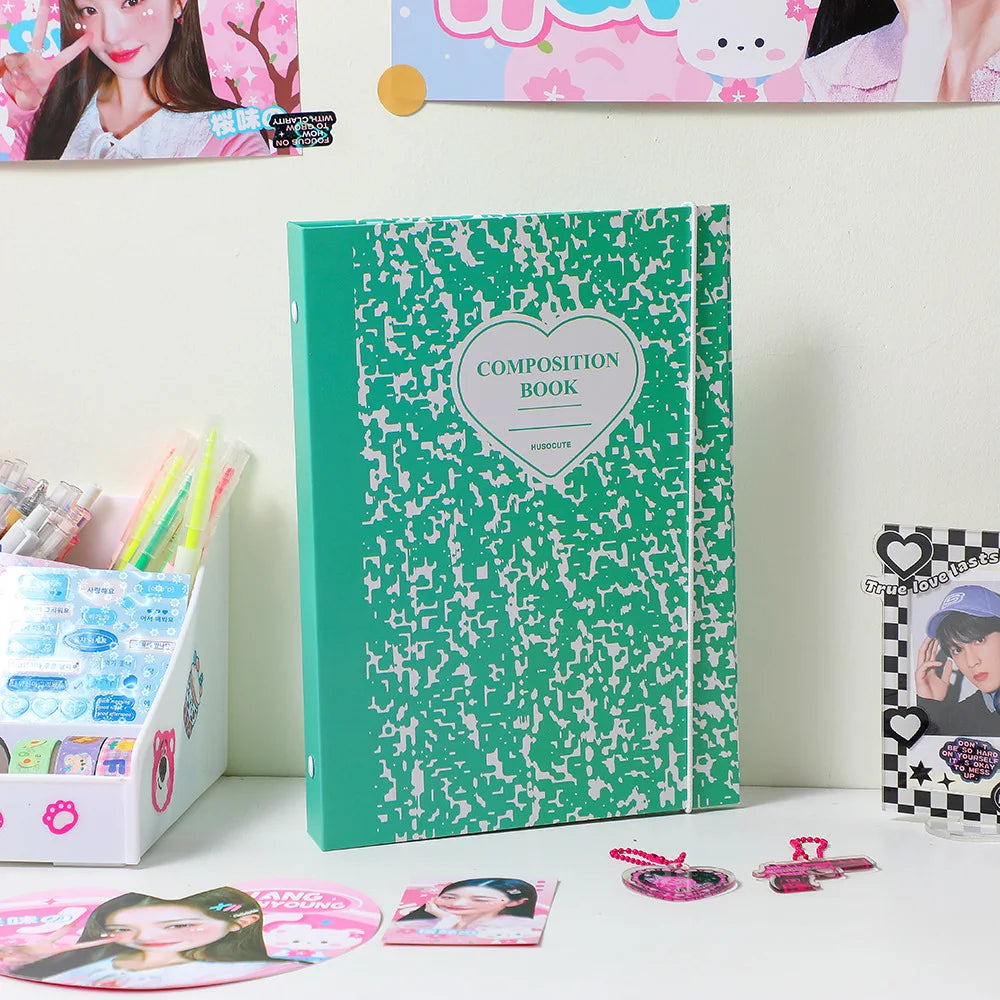 Sharkbang A5 Binder Notebook – Hard Cover Loose-Leaf Organizer