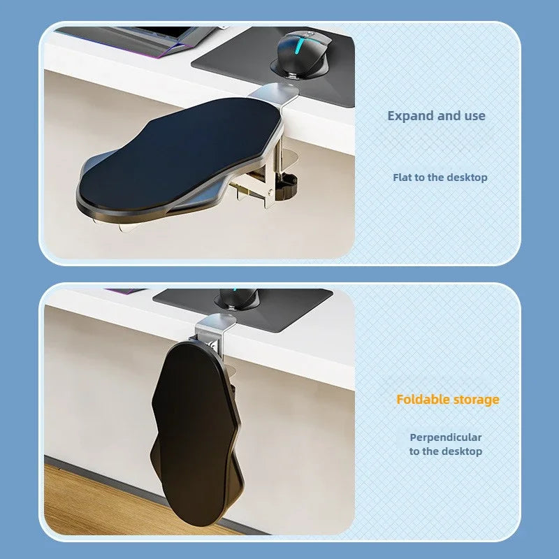 Foldable Ergonomic Computer Arm Rest Pad