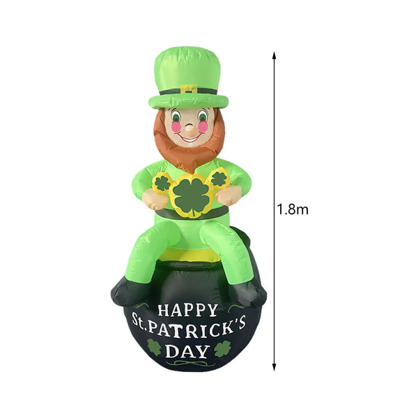 St. Patrick's Day 180 cm LED Inflatable Decoration