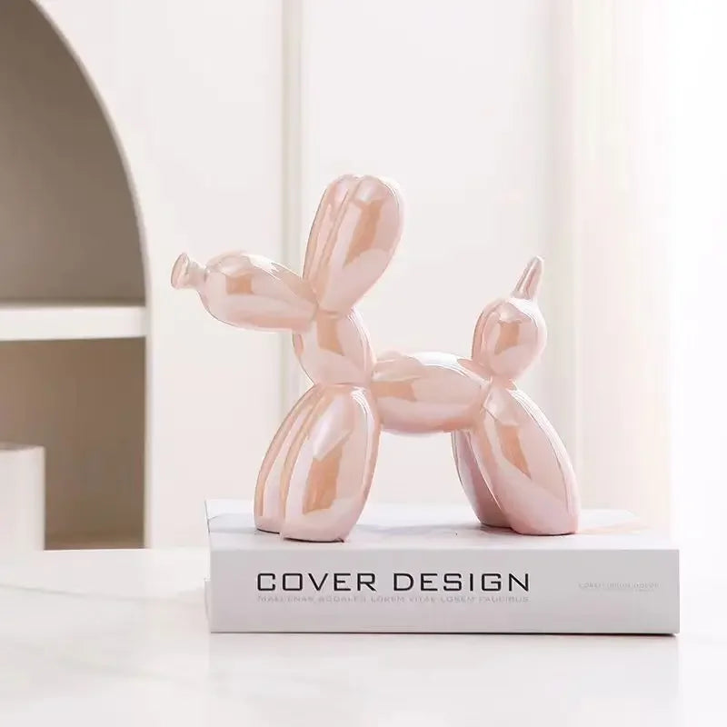 Abstract Home Decor Ceramic Balloon Dog